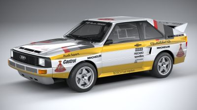 Audi Sport Quattro Rally 1985