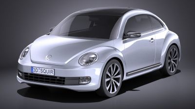 Volkswagen Beetle 2012-2015 VRAY