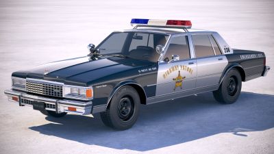 Chevrolet Caprice Police Car 1978