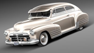 Chevrolet Fleetline Aerosedan 1948 3d model