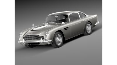 Aston Martin DB5 1963 3D Model