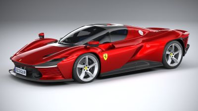Ferrari Daytona SP3 2022 LowPoly