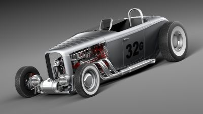 Ford 1932 Hot Rod Salt Lake Racer