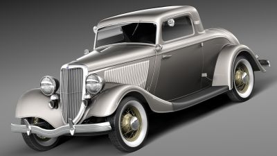 Ford 1933-1934 Coupe 5-window