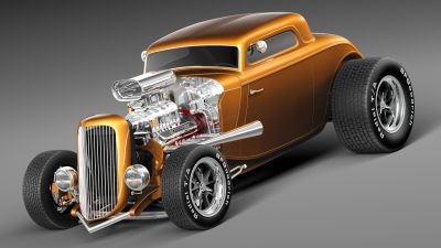 Ford 1934 3-window Coupe Hot Rod