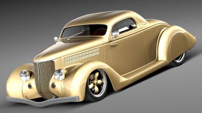 Ford 1936 Coupe Custom Hot Rod