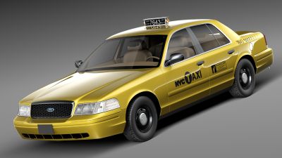 Ford Crown Victoria New York Taxi 1998-2011