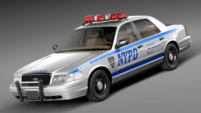 Ford Crown Victoria Police Car 1998-2011