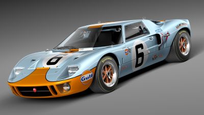 Ford GT40 1963-1969 classic race car