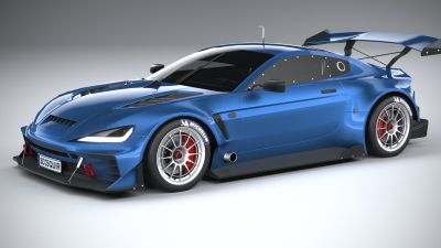 Generic Race Car GT3 2022 LowPoly