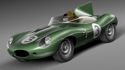 Jaguar D Type Longnose 1954