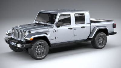Jeep Gladiator 2020 LowPoly