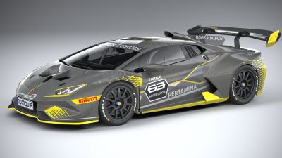 Lamborghini Huracan GT3 EVO Racecar 2020