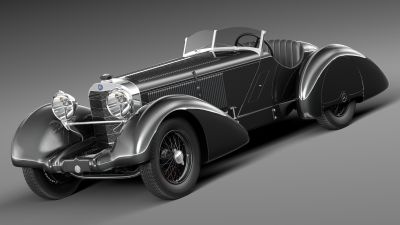 Mercedes-Benz 710 SSK Trossi Roadster 1930
