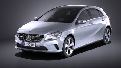 Mercedes-Benz A-Class 2017 VRAY