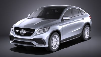 Mercedes-Benz GLE63 AMG Coupe 2017 VRAY