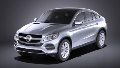 Mercedes-Benz GLE Coupe 2017 VRAY