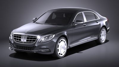 Mercedes-Benz S-Class Maybach 2016 VRAY