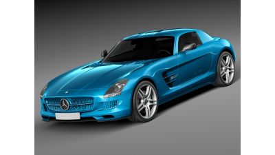 Mercedes-Benz SLS AMG Coupe Electric Drive 2014