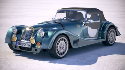 Morgan Plus 8 50th Anniversary 2018 with roof