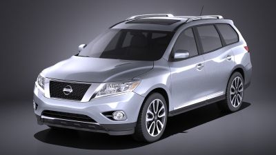 Nissan Pathfinder 2016 VRAY