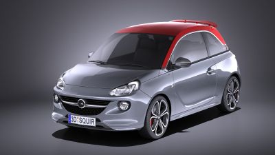 Opel Adam S 2017 VRAY