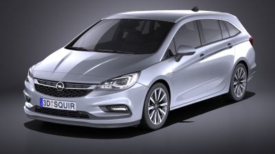 Opel Astra Sports Tourer 2017 VRAY