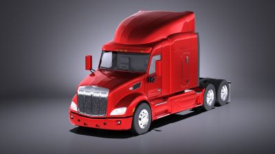 Peterbilt 579 semi truck 2017 VRAY