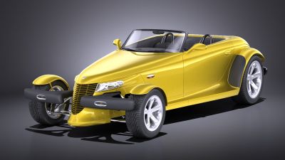 Plymouth Prowler stock 1997-2002 VRAY