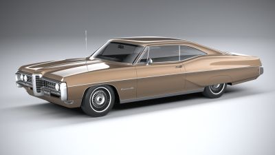Pontiac Bonneville coupe 1968