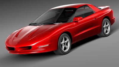 Pontiac Firebird Formula 1993 - 1997 3D Model