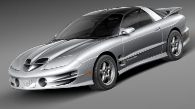Pontiac Firebird TransAm 1999-2003 3D Model