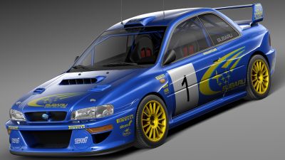 Subaru Impreza STi 22b WRC 1993-2000