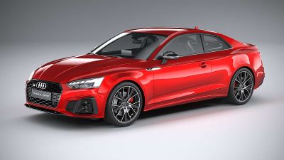 Audi S5 Coupe 2020 CoronaRender
