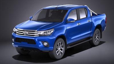 Toyota Hilux Double Cab 2017 VRAY