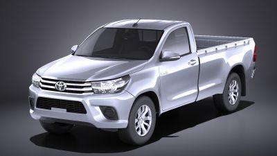 Toyota Hilux Single Cab 2017 VRAY