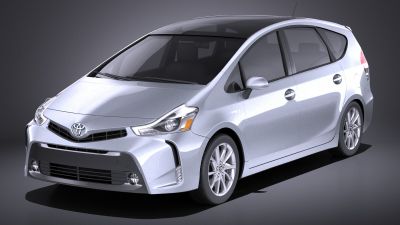 Toyota Prius V 2017 VRAY