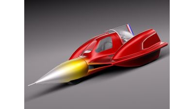 Turbo Sonic Concept Car Free Sample Model