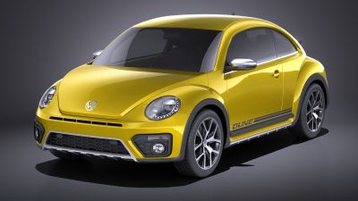 Volkswagen Beetle Dune 2018 VRAY