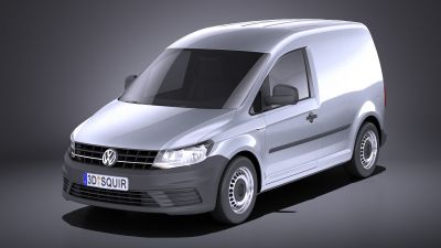 Volkswagen Caddy Cargo VAN 2018 VRAY