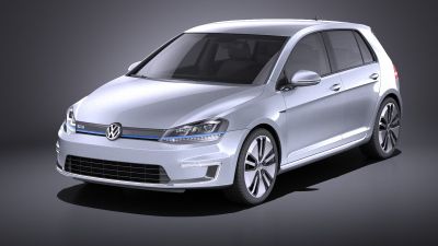 Volkswagen e-Golf 2016 VRAY