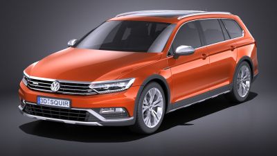 Volkswagen Passat Alltrack 2016 VRAY