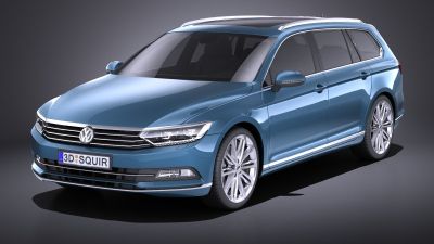 Volkswagen Passat Variant 2015 VRAY