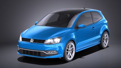 Volkswagen Polo 3door 2015 VRAY