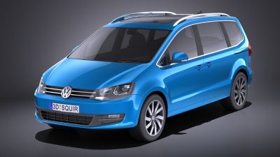 Volkswagen Sharan 2016 VRAY