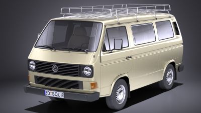 Volkswagen T3 Passenger 1979 - 1988 VRAY