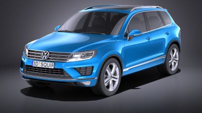 Volkswagen Touareg 2015 VRAY