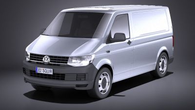 Volkswagen Transporter Panel Van T6 2016 VRAY