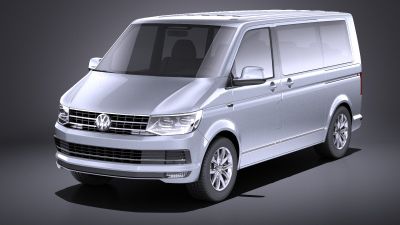 Volkswagen Transporter Multivan T6 2016 VRAY