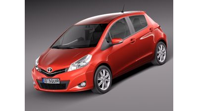 Toyota Yaris 5-door 2012